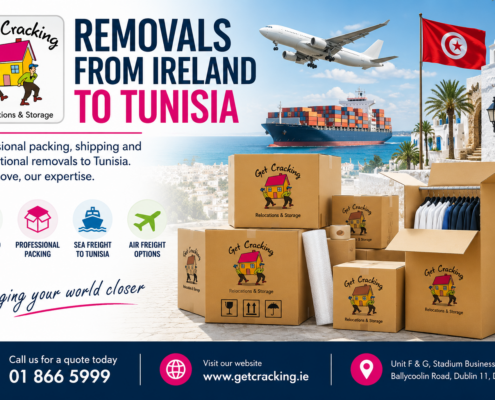 Removals from Ireland to Tunisia with Get Cracking