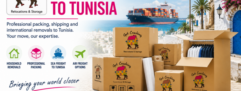 Removals from Ireland to Tunisia with Get Cracking