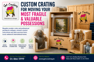 Custom crating for fragile and valuable items during removals
