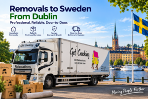 Removals to Sweden from Dublin with Get Cracking