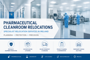 Pharmaceutical cleanroom relocations in Ireland