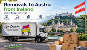 Removals to Austria from Ireland with Get Cracking