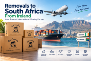 Removals to South Africa from Ireland with Get Cracking